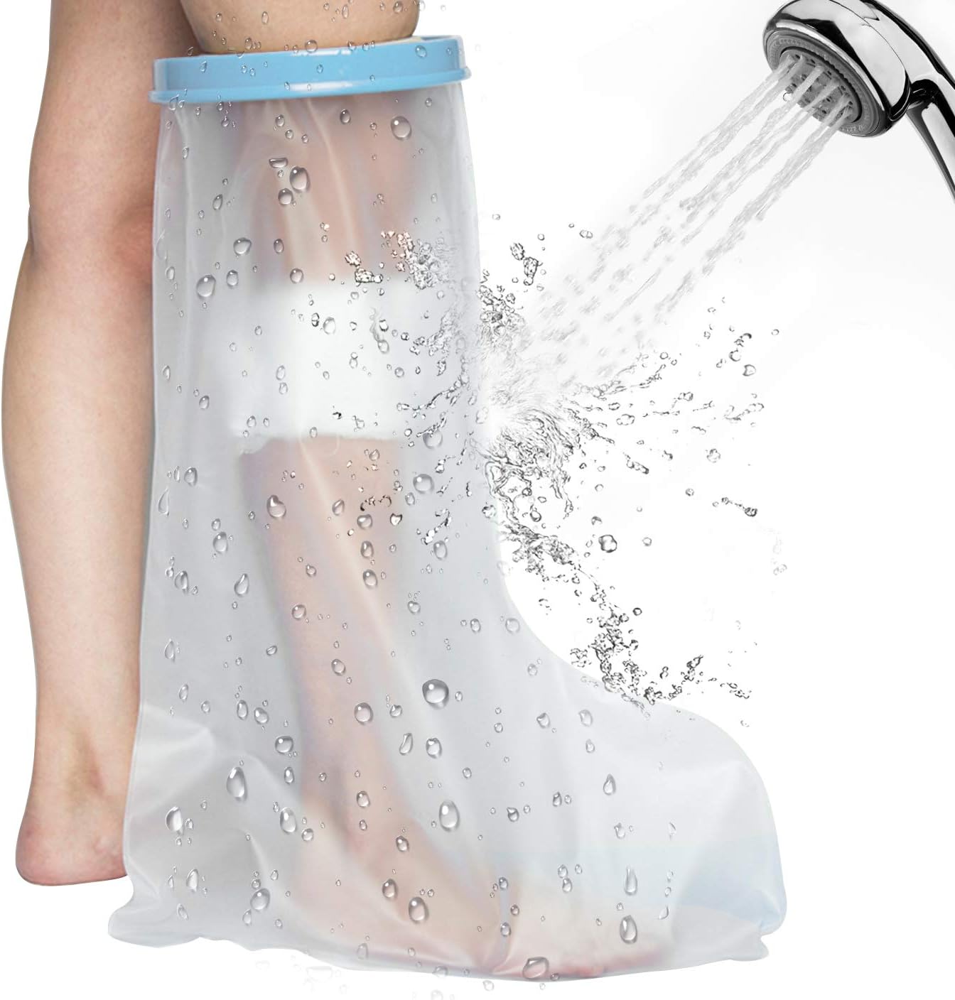 Aozzy Leg Cast Cover,Leg Cast Protector Keep Bandage Dry for Shower