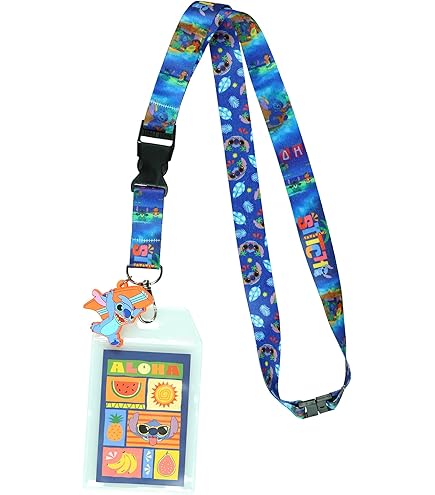 Amazon.com: Disney 85932 Stitch Lanyard Novelty and
