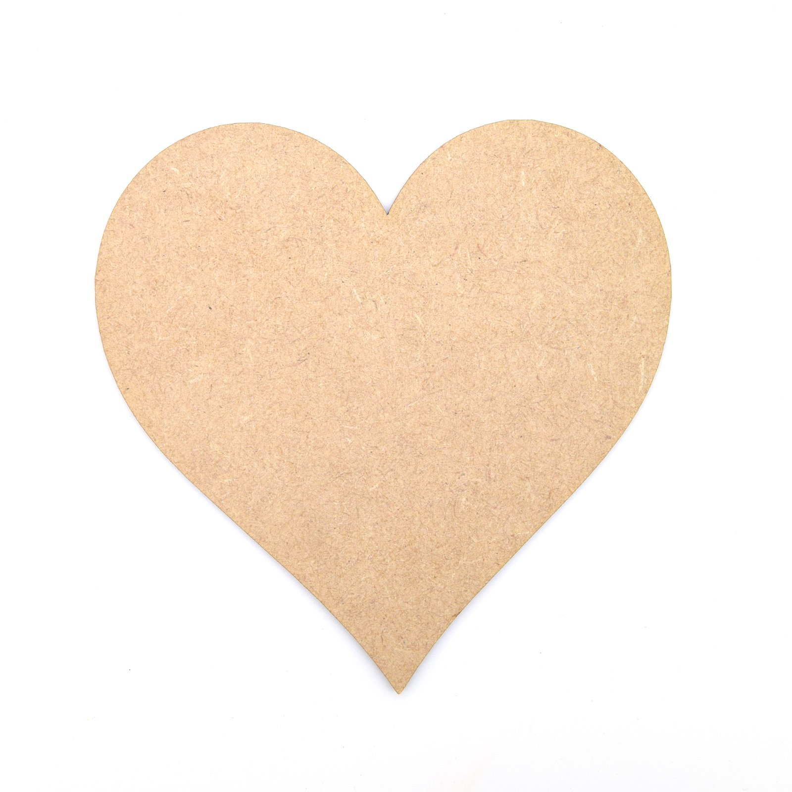 7.5cm MDF Hearts Wooden Cut Out Craft Shape (7.5cm / 75mm) - Pack of 25