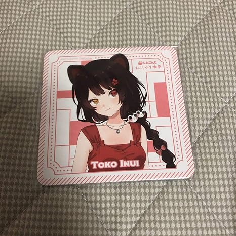 Amazon Co Jp にじさんじ 京まふ19 おこしやす喫茶 コースター 戌亥 とこ おもちゃ