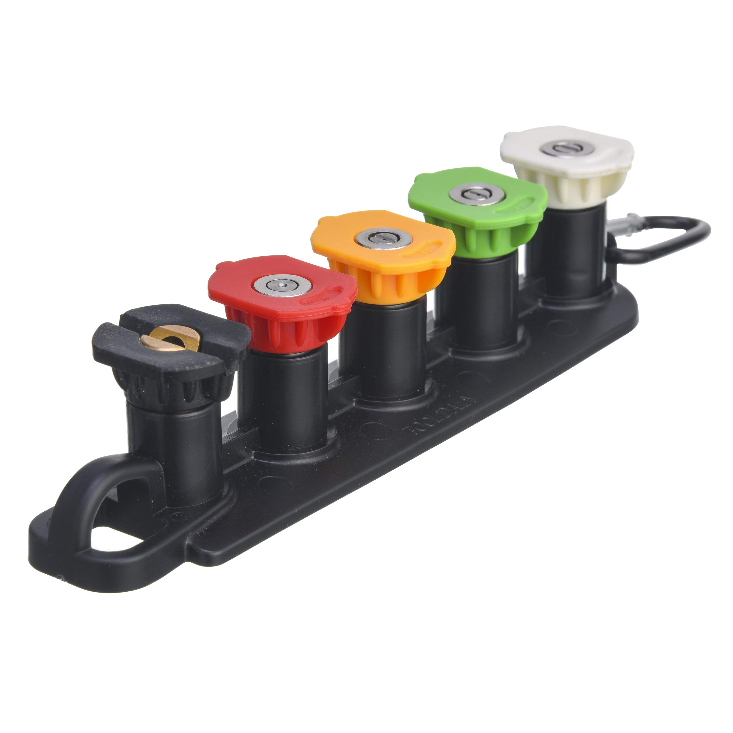 Tool Daily Pressure Washer Spray Nozzle Tips with Nozzle Holder 1/4 Inch Quick Connect