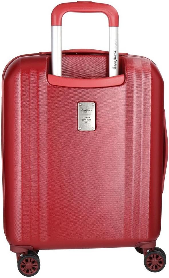 Valise Cabine Pepe Jeans 55CM ABS - Terracotta Brown - Neuve Avec étiquettes