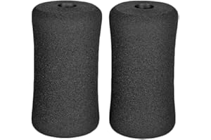 Replacement Foam Roller Pads for Leg Extension Machines, Weight Benches & Inversion Tables - High-Density Non-Slip Gym Equipm