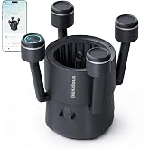 Shop-Vac Robotic Surface Skimmer, Pool Cleaner with Powerful Suction, Dual Motor, Dual Cleaning Modes,App Control, One-Tap Docking, AI Navigation, Ideal for In-Ground &amp; Above-Ground Pools