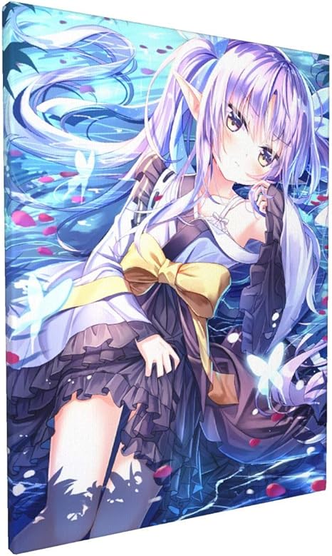 Amazon アートパネル プリンセスコネクト リダイブ キョウカ フレーム装飾画 アートフレーム バンクシー 壁の絵 壁掛け 壁アート 部屋飾り 背景 壁紙 完成品 流行 ブーム 30cm 40cm ウォールステッカー オンライン通販