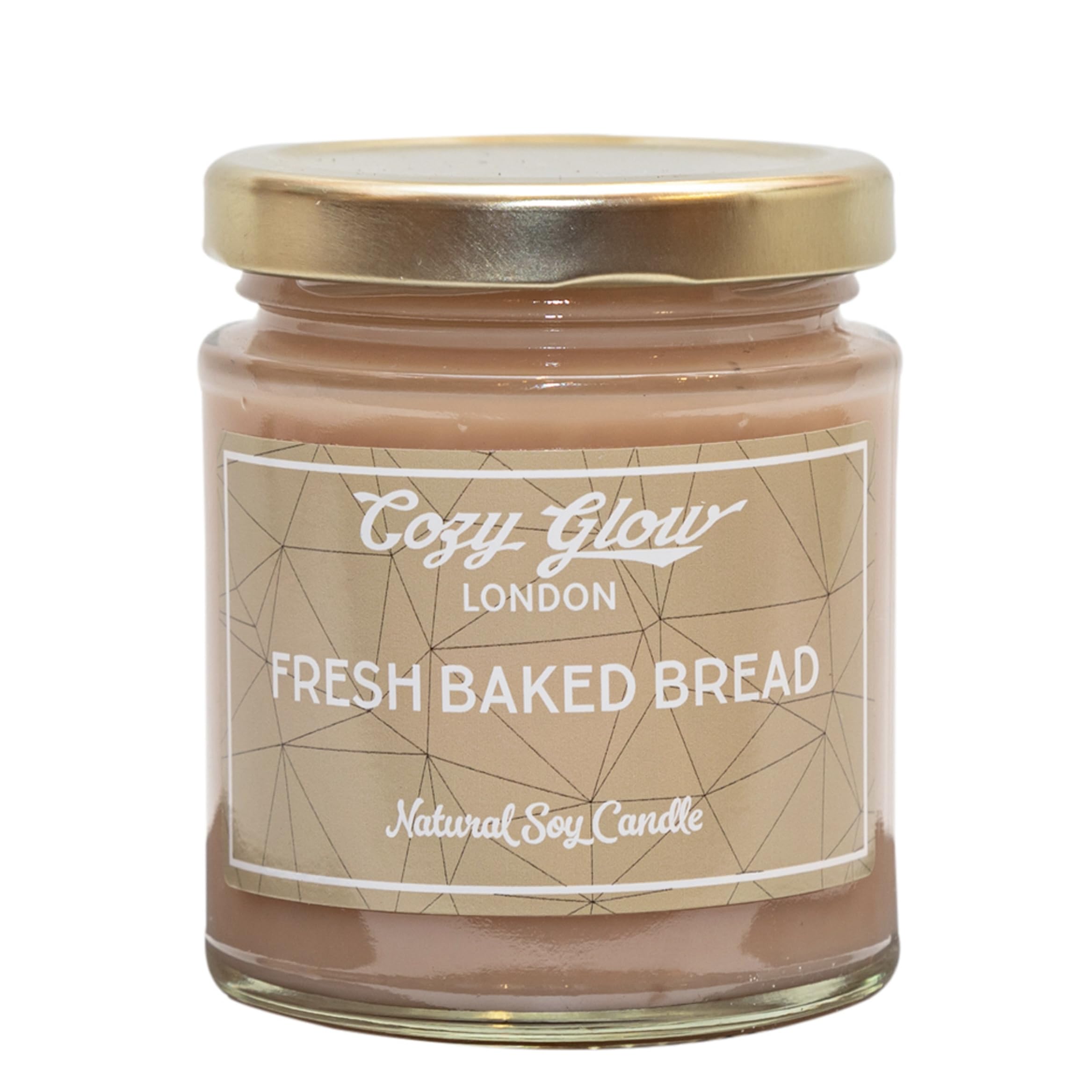 Cozy Glow Fresh Baked Bread Soy Candle | Sweet Bakery Scent | Up to 35 Hr Burn |