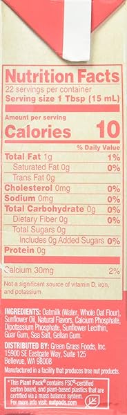 NUTPODS CINNAMON SWIRL OAT CREAMER, 11.2 FZ
