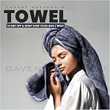 GC GAVENO CAVAILIA Towels 10 Piece Egyptian Cotton Navy Bale Set 4xFace 4xHand view 7