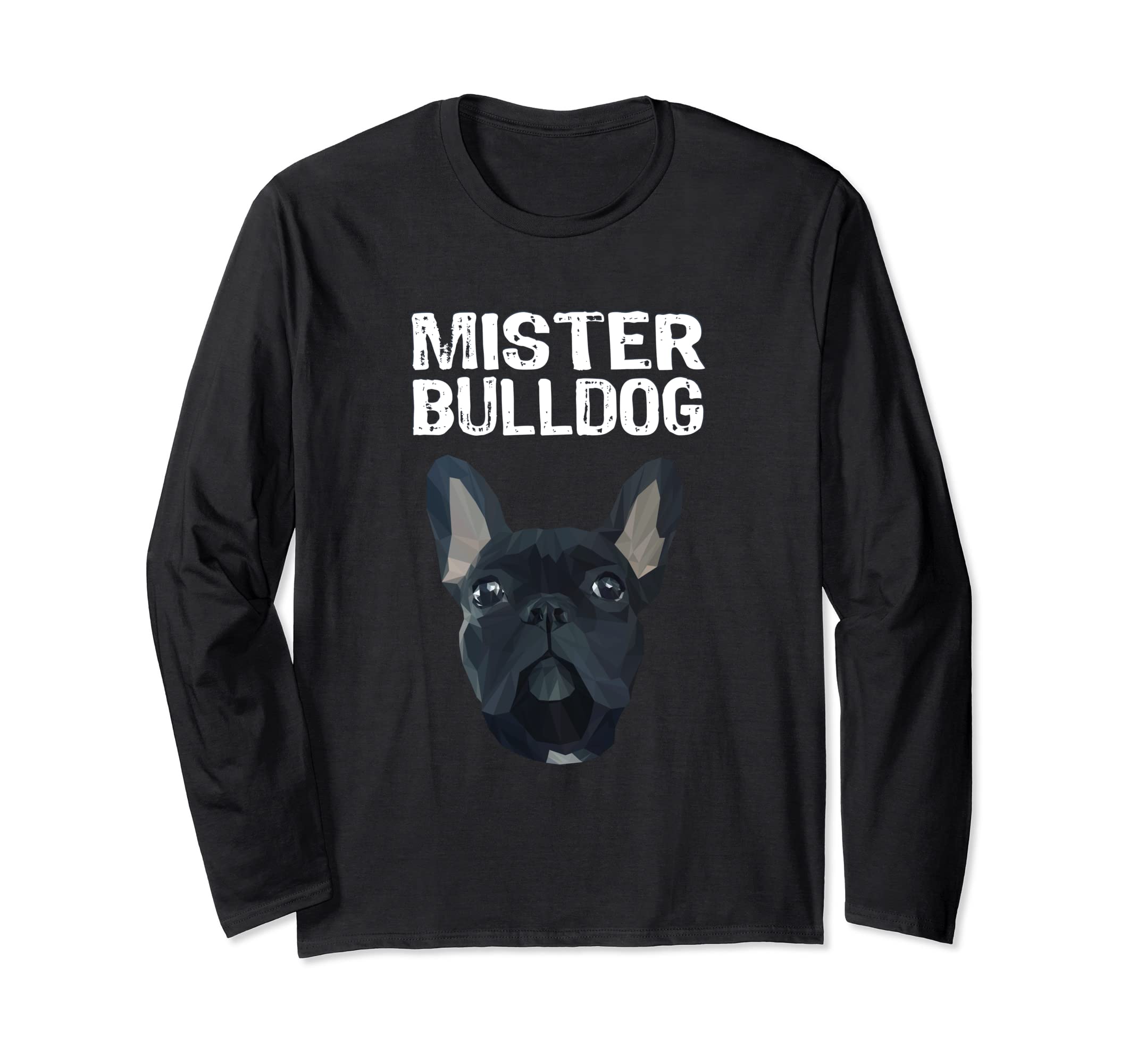 Bulldog Mister Stormhead Vintage French Bulldog Bully Long Sleeve T-Shirt — image 1