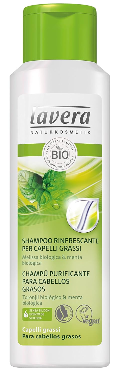 Pack de 6 champú vegano para cabellos grasos Lavera Pack de 6 champú vegano para cabellos grasos Lavera