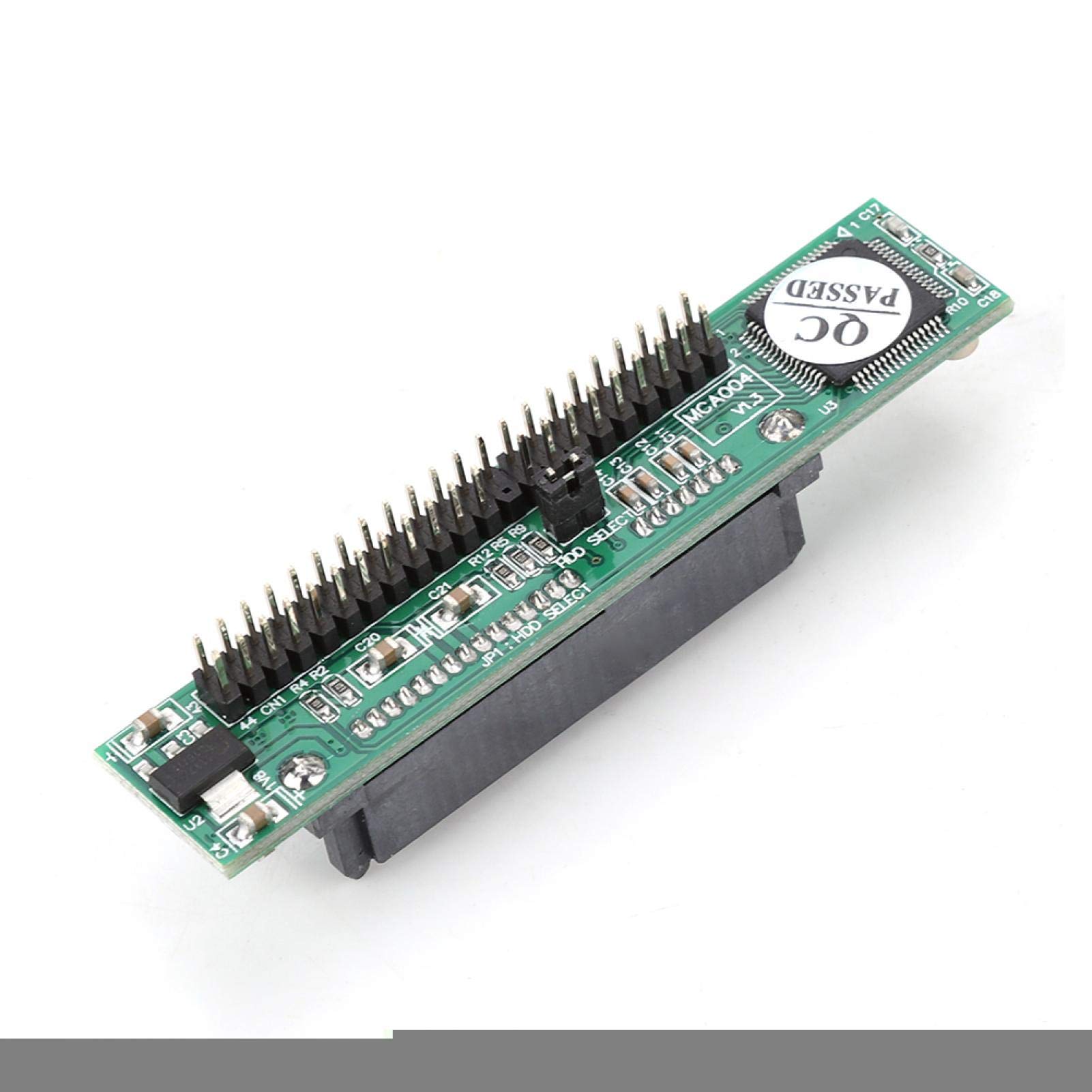 SATA Female to 44Pin IDE Male Converter Adapter, 44Pin Disk Converter Adapter, JM20330 Chip, 150MB / s, HDD Adapter Converter, Fit for Windows 98SE/2000/ME/XP