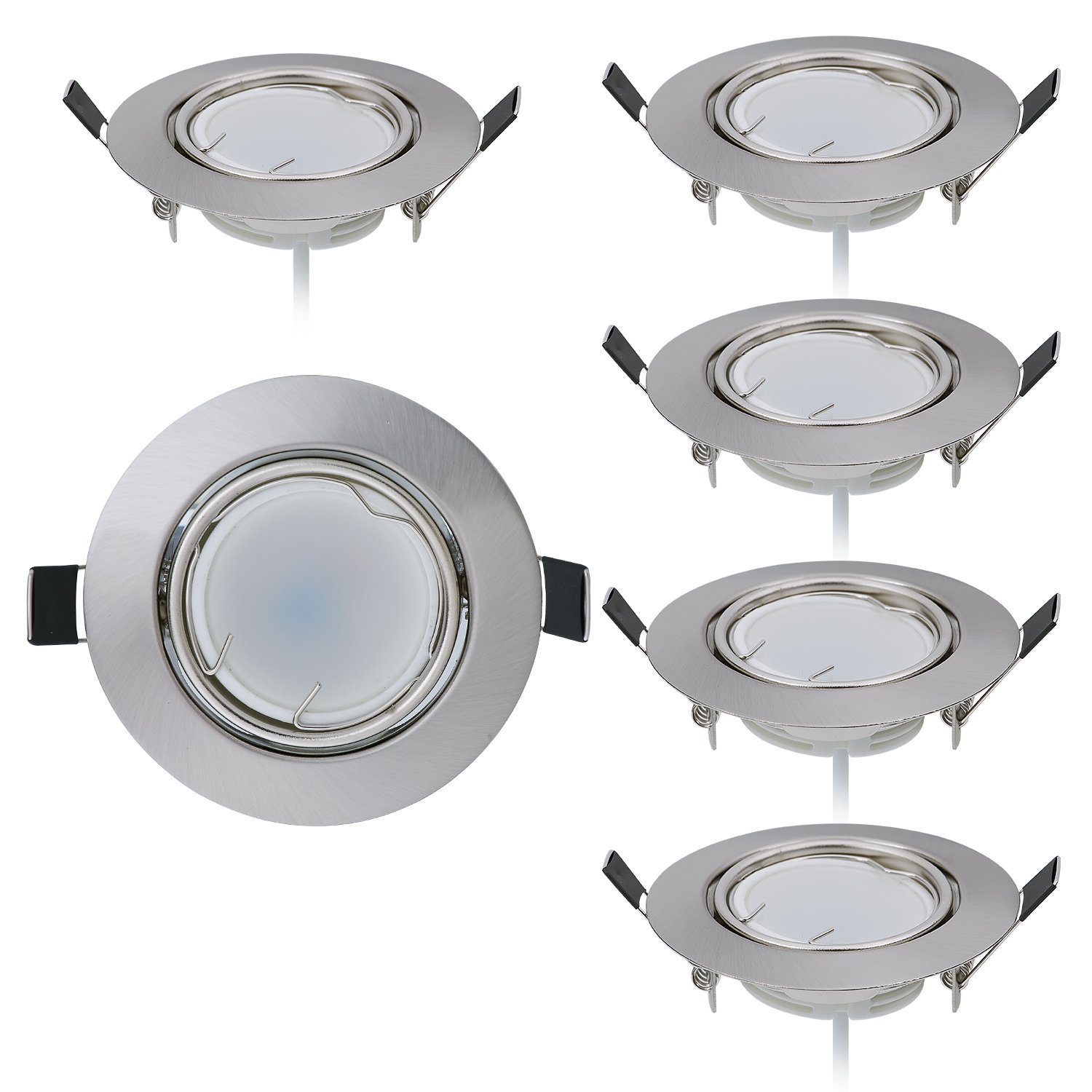 Faretti Da Incasso Rotondi Set Di Luci Da Incasso Plafoniere Luci Da - Foto 5