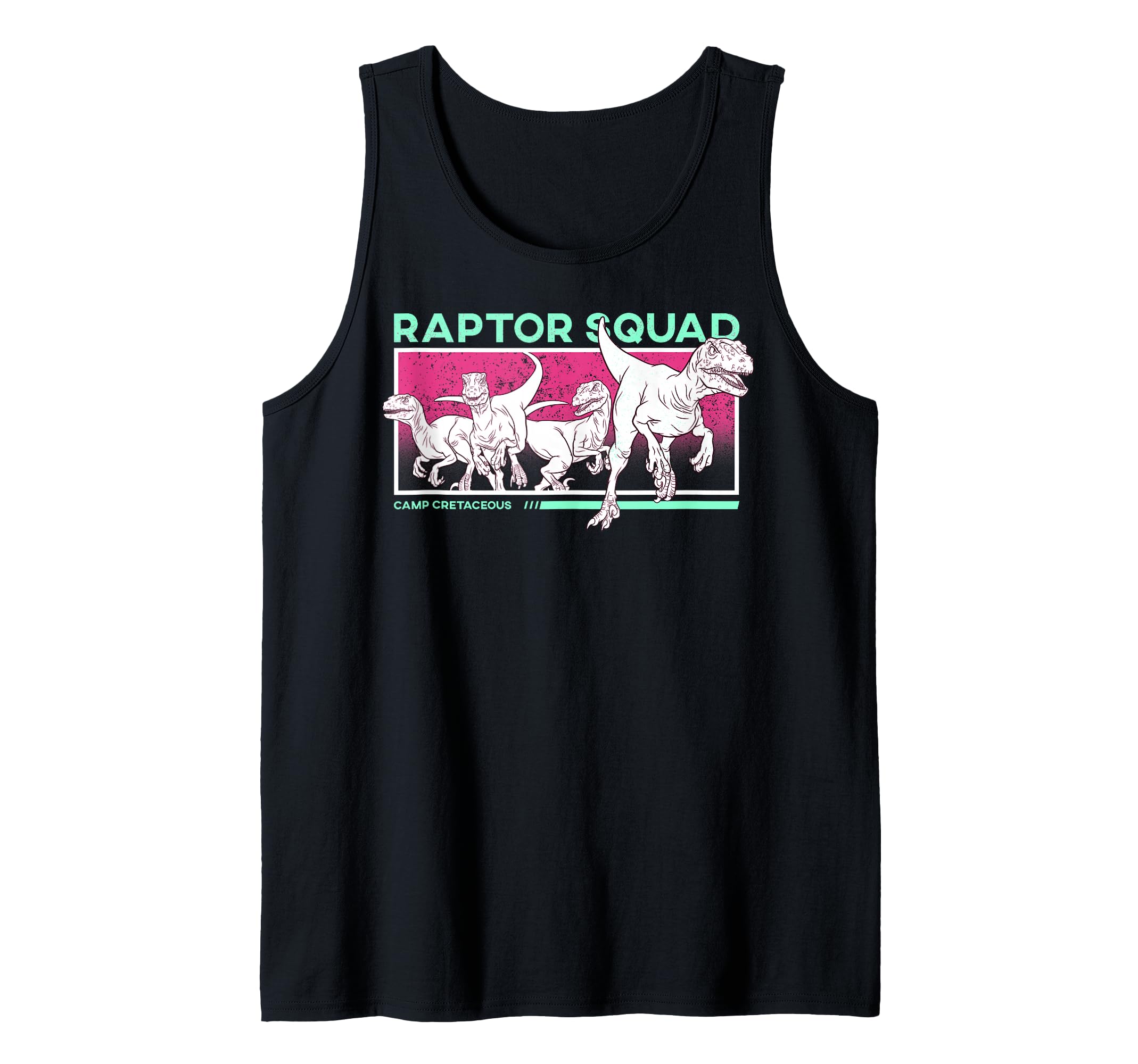 Jurassic World: Camp Cretaceous Raptor Squad Pink Tank Top