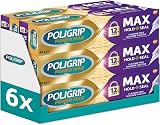 Poligrip Max Seal Denture Adhesive 40g Pack of 6 - Secure False Teeth view 1