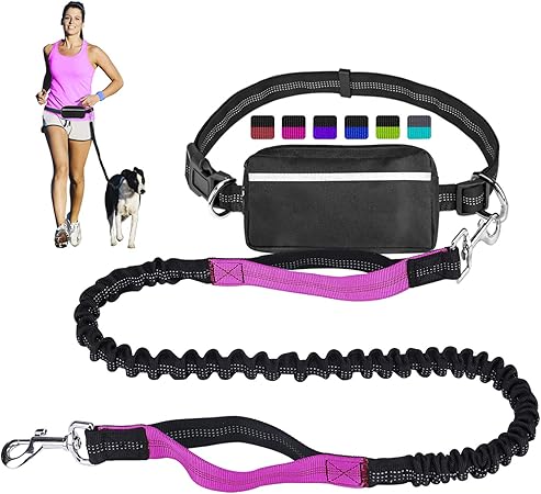 dog leash that attaches to waist