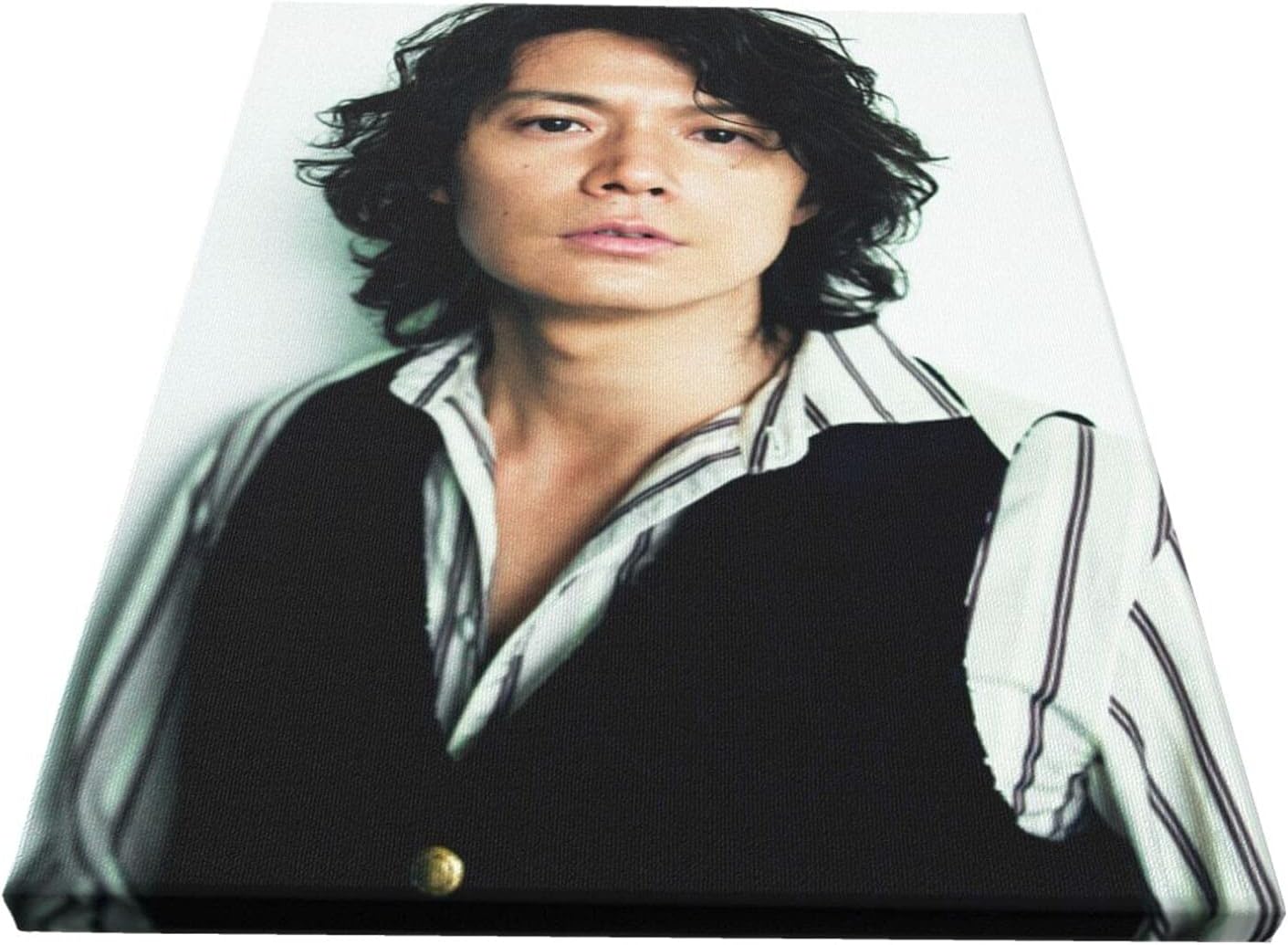 Amazon Co Jp 21フレームレス装飾絵画 30x40cm 福山雅治 ふくやままさはる Fukuyama Masaharuモダンファッションキャンバスポスターインテリアアート風景壁画背景壁装飾 Generic