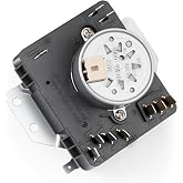 W10185982 WPW10185982 Dryer Timer Replacement, 230V 60Hz, 2-Year Warranty | Compatible with Whirlpool Maytag Kenmore Amana WED4815EW1 WED5100VQ1 WED4800BQ1 WGD4800XQ0, Replace 418-618-20-B5, PS11749831
