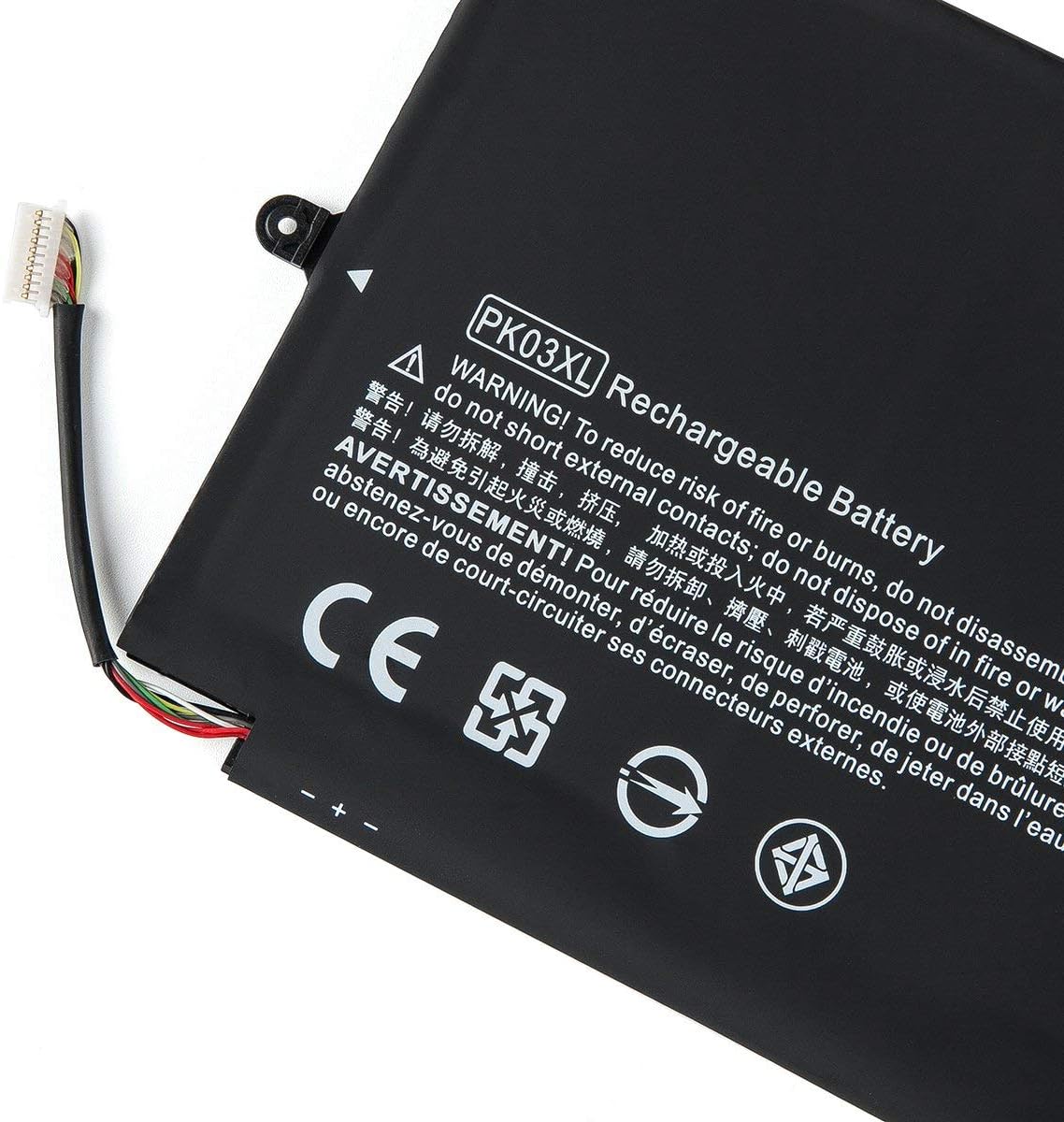 ASKC 56Wh PK03XL Laptop Battery for HP Spectre Pro X360 G1 G2 13-4000 4100 4200 Series 13-4003dx 4005dx 4006tu 4009na 4000nf 4020ca 4101dx 4103dx 4105dx 4203ng 4231ng HSTNN-DB6S 789116-005 - Image 3