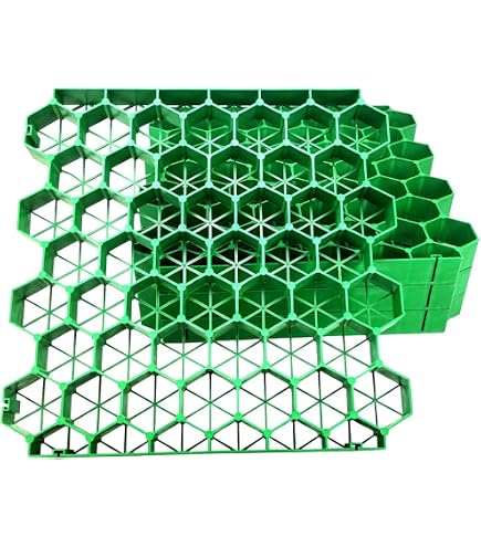 【GW価格】ExcelHuman ダイヤモンドパターン ラグ 100x200cm Amazon.com : Permeable Grass Pavers Grid Flat-Interlocked,HDPE