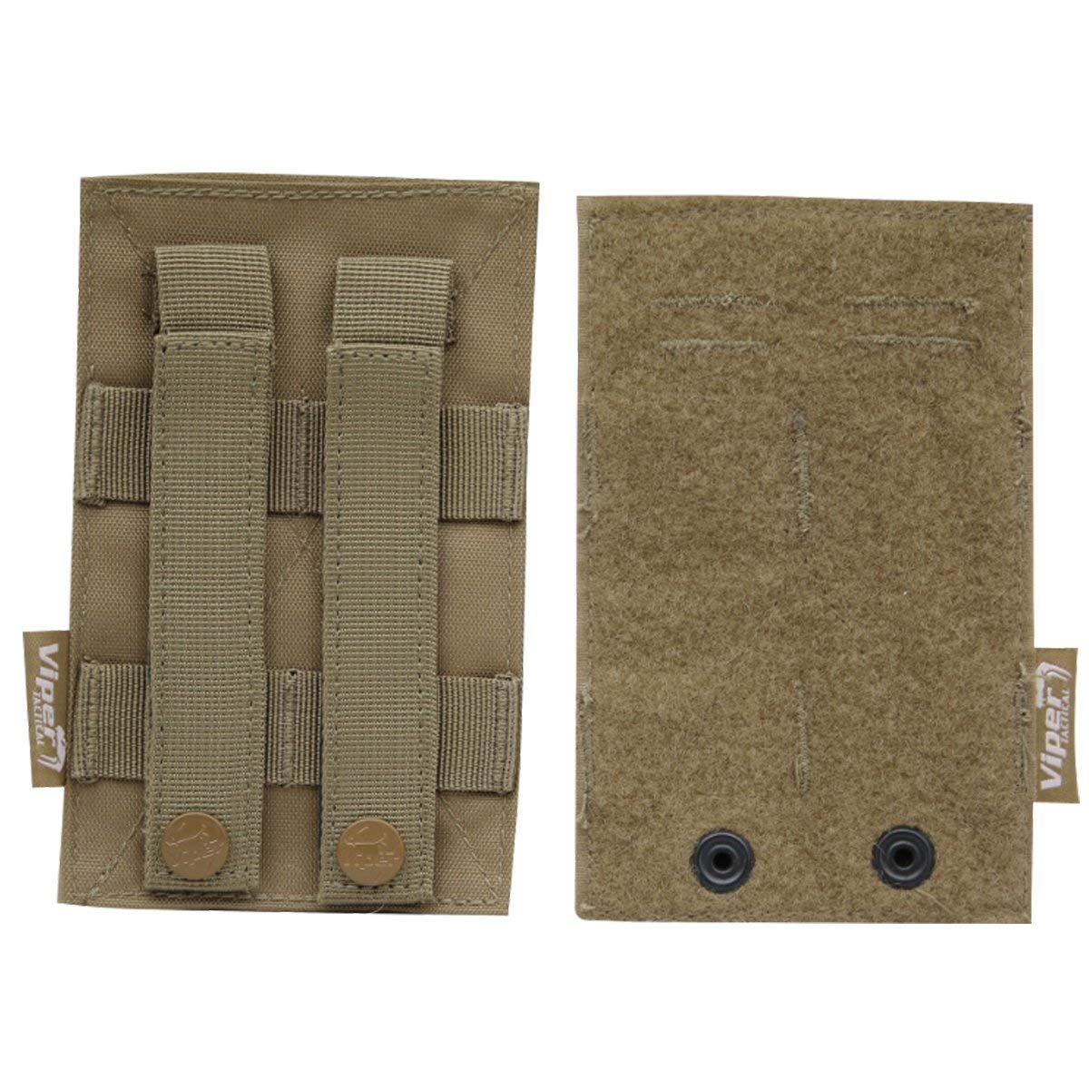 Viper TACTICAL Modular Adjustable Molle Admin Id Patch Flash Panel Coyote