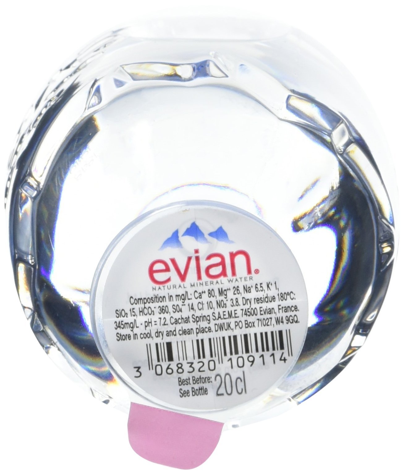 Evian Pure Drop Mineral Water 24 Bottles 200 ml Buy Online in United