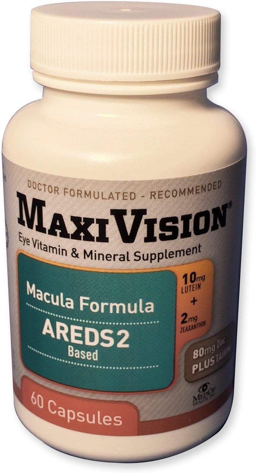 MedOp MaxiVision Macula Formula - 60 Capsules by MaxiVision