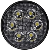 Maxxima MWL-12 4" Round Flood Beam LED Work Light 750 Lumens