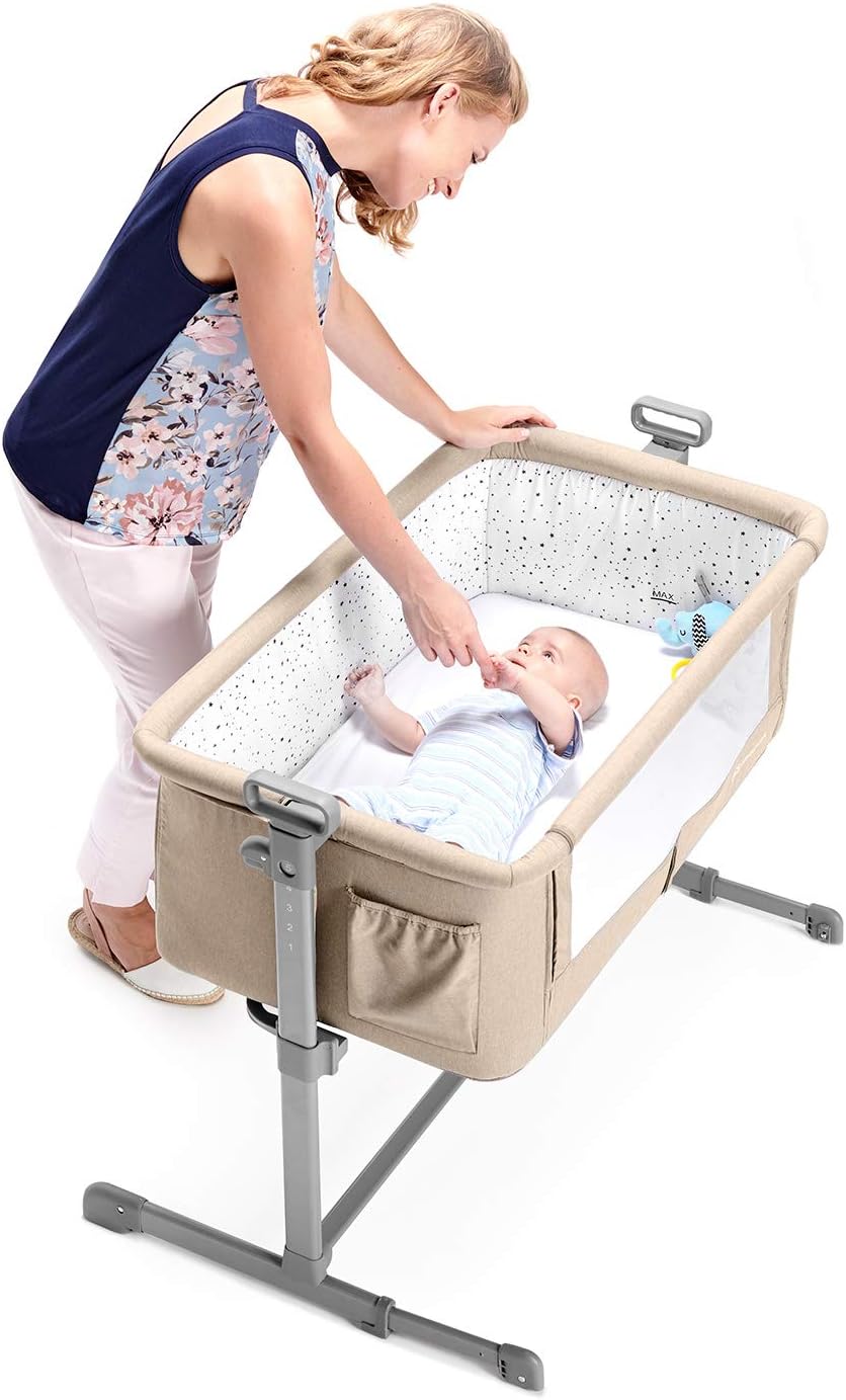 Sleeping Bed Kinderkraft Neste Bedside Crib Reviews Kinderkraft