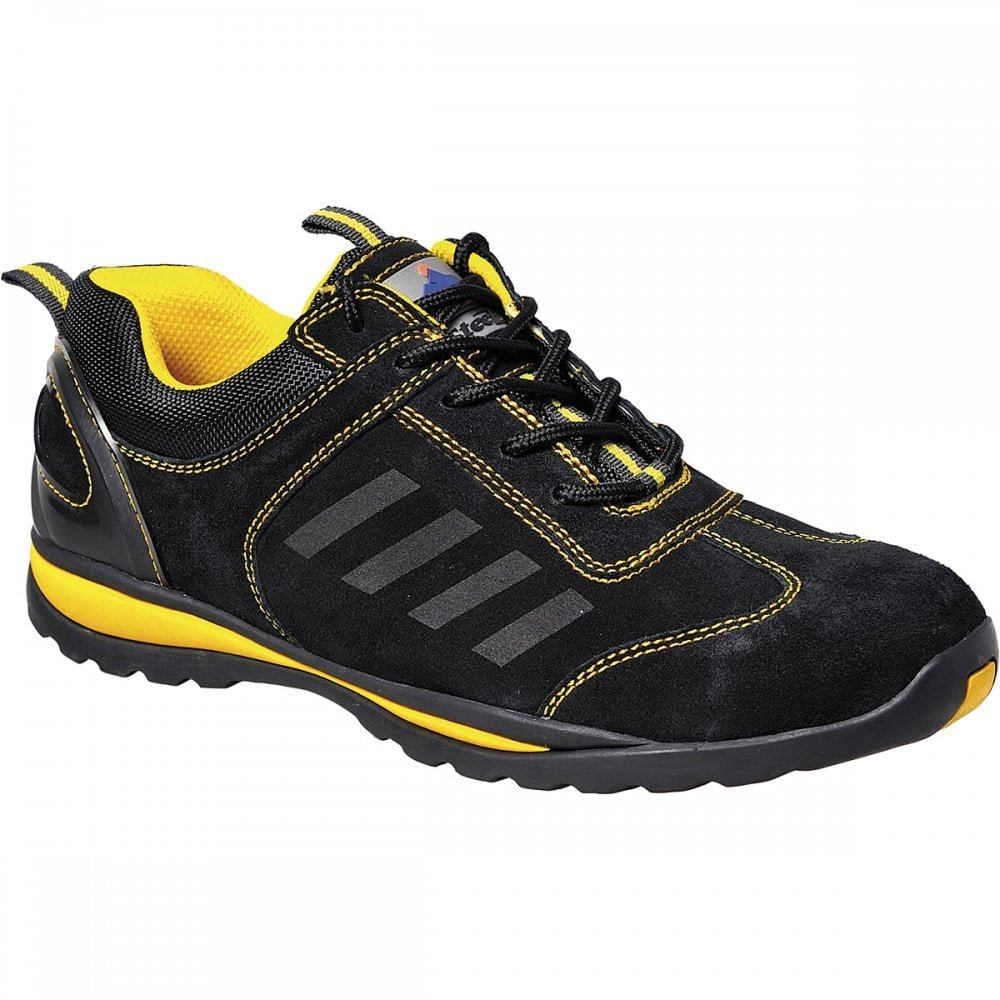 Portwest FW34BKR42 Lusun Trainer, Black, 8.0
