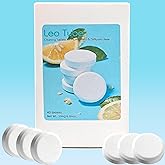 LeoTube Humidifier Cleaner Tablets for Humidifiers &amp; Diffusers (40-Pack) | Effortless Descaling Tablets, Remove Hard Water Stains &amp; Essential Oil Residue, Prevent Buildup for Extended Device Life