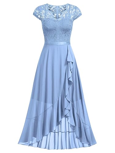 green emerald velvet dress Miusol Women's Elegant Floral Lace 3/4 Sleeve Bridesmaid Formal Maxi Dress  (Small, Black) : Clothing, Shoes & Jewelry main image 1