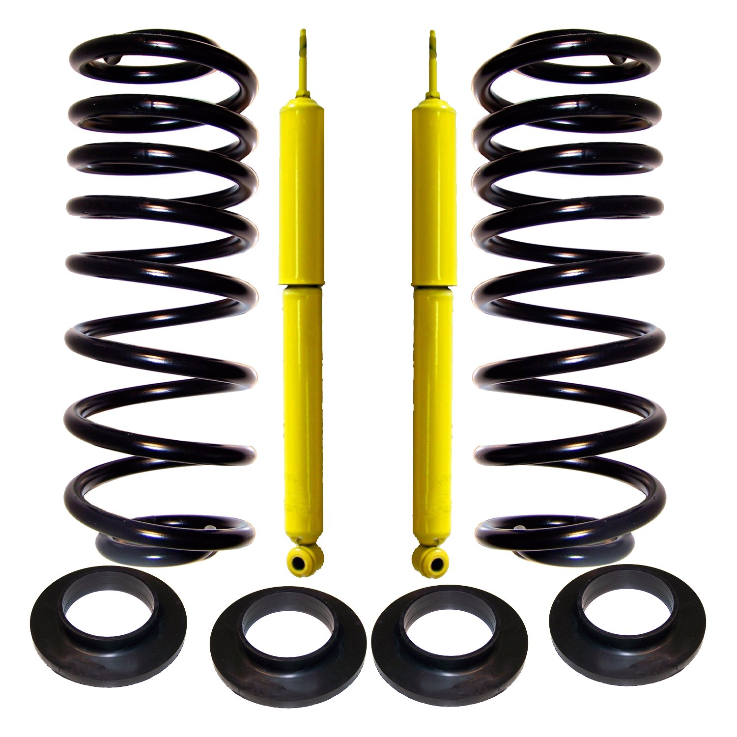 Suncore 45F30HDKIT Air Suspension Conversion Kit Incl. Rear Shocks