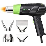 GALAX PRO 12.5 Amps 1500W Heat Gun with 2 Temperature Modes and 4 Nozzles for Stripping Paint, Soldering Pipes, Shrinking PVC