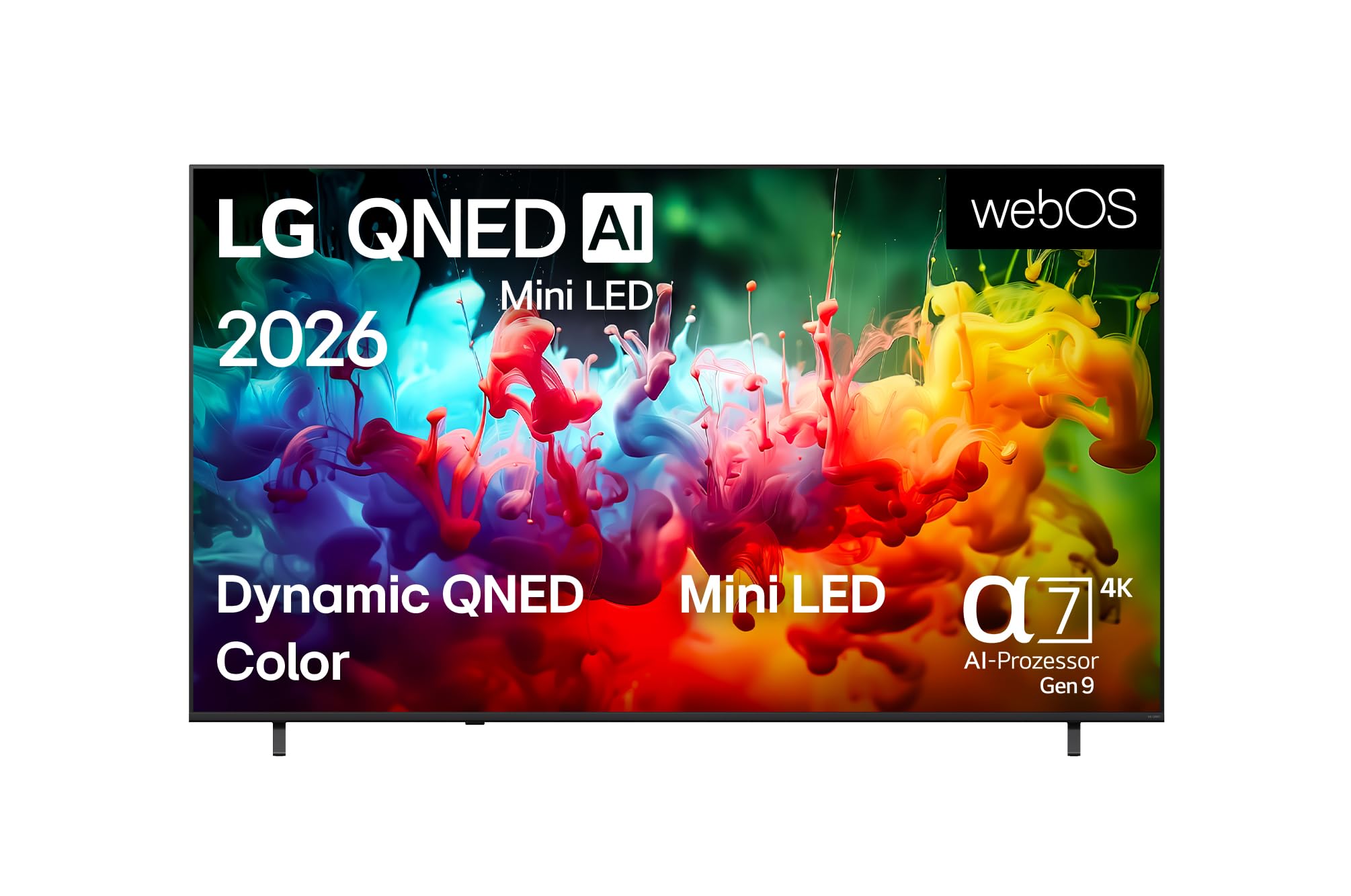 LG 43QNED7EB3C TV 43 Zoll (109 cm) 4K QNED Mini LED AI TV (α7 Gen9 4K AI Prozessor, webOS 26, 60Hz (VRR bis zu 60Hz)) [Modelljahr 2026]