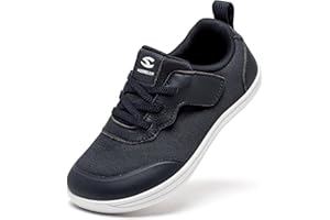 HOBIBEAR Toddler and Kids Wide Minimalist Barefoot Shoes Boys Girls Walking Sneakers Shoes | Zero Drop Sneakers (Toddler/Little Kid/Big Kid)