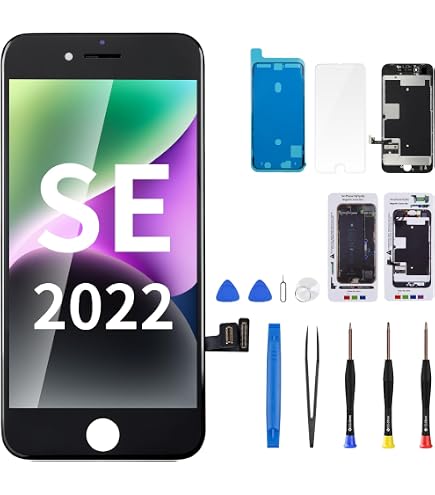 Amazon.com: SRJTEK For iPhone SE 2022 Screen Replacement for