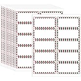 300 Pieces Christmas Address Labels 2 x 4 Inches Printable Christmas Address Labels Mailing Labels Compatible with Laser and Inkjet Printer(Modern Style)