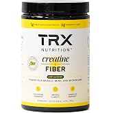 TRX Nutrition Creatine + Fiber Powder | 30 servings of 5g Creatine Monohydrate &amp; 6g of a Fiber Blend
