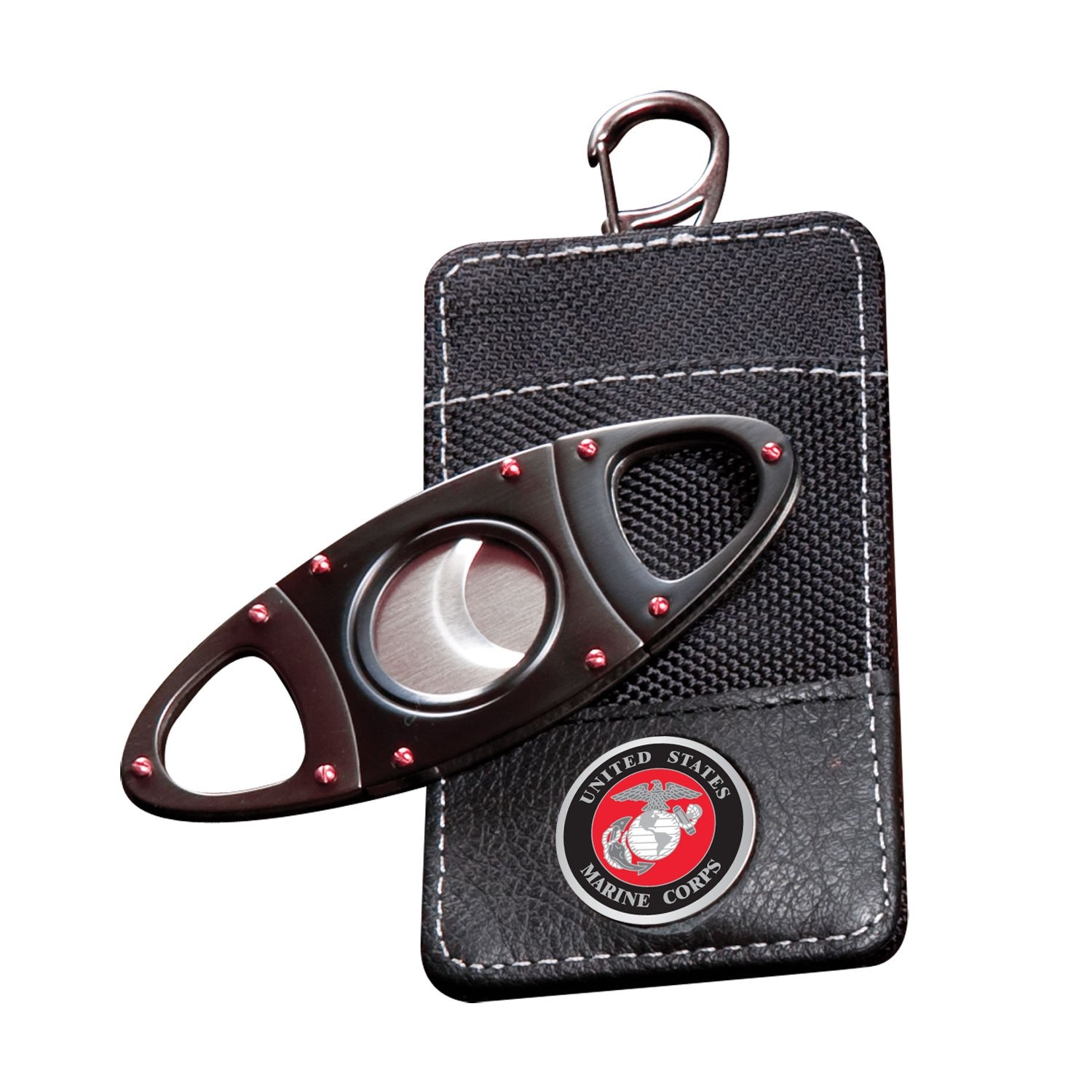 CMC Golf Marine Corps Cigar Cutter with Sheath Golf Gift