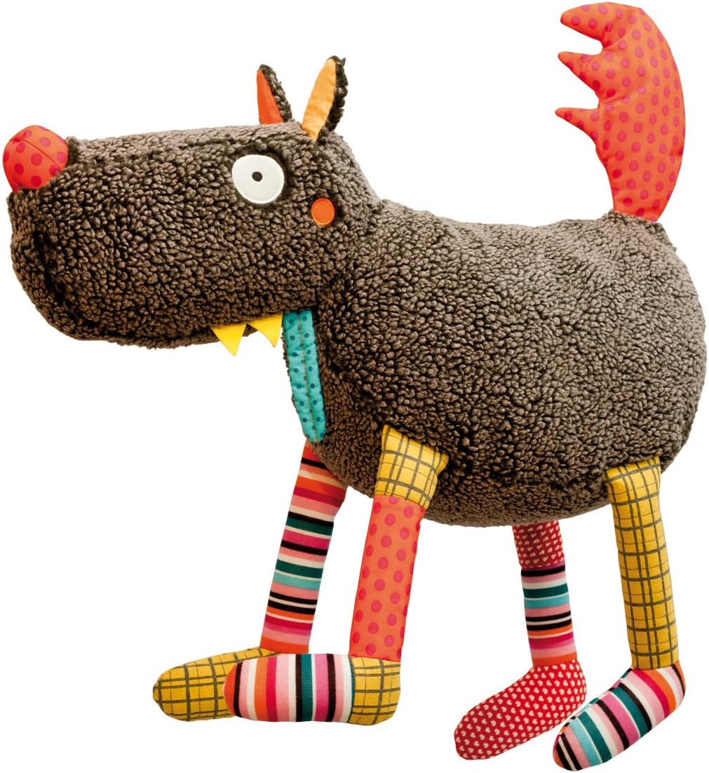 Crazy Cuddly Wolf Crazy Cuddly Giant Wolf Plush Toy (Discontinued by Manufacturer)