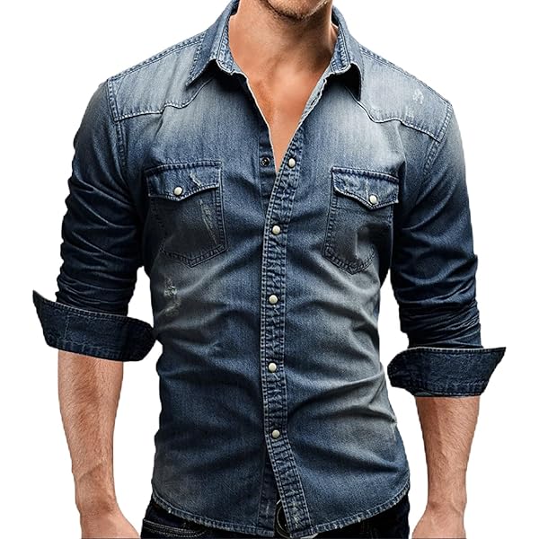 2022AW　SWITCHING SNAP BUTTON SHIRT 2 Men's Cody Johnson Two Pocket Western Snap Shirt | Men