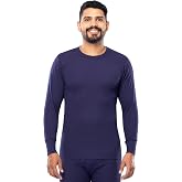 Indera Men's Performance Rib Knit Thermal Underwear Crew Top