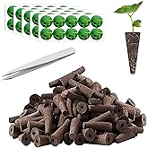 100pcs Seed Pod Kit for Aerogarden, Grow Anything Kit with 50pcs Grow Sponges, 50pcs Pods Labels, Hydroponics Pods Replacement Compatible with Hydroponics Growing System from All Brands