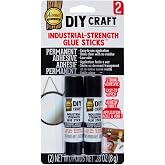 Aleene's DIY Craft Industrial-Strength Glue Sticks, Permanent Bond for Easy Repair, 2 Pack