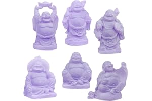 NEW AGE SOURCE Polyresin Buddha Figurines Purple