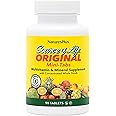 Natures Plus Source of Life - 90 Mini-Tabs - Multivitamin & Mineral Supplement - Supports Natural Energy & Overall Well-Being - Gluten Free, Vegetarian - 15 Total Servings