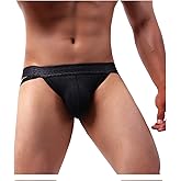 Arjen Kroos Men Jockstrap Underwear Mesh Breathable Translucent Athletic Supporter