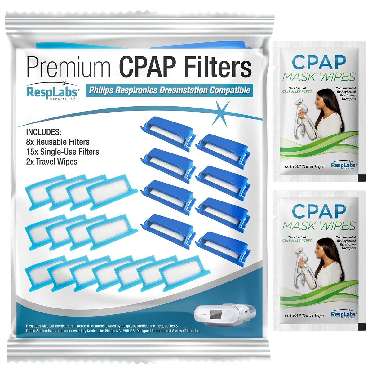 Buy RespLabs CPAP Generic Filters Fits Philips Respironics