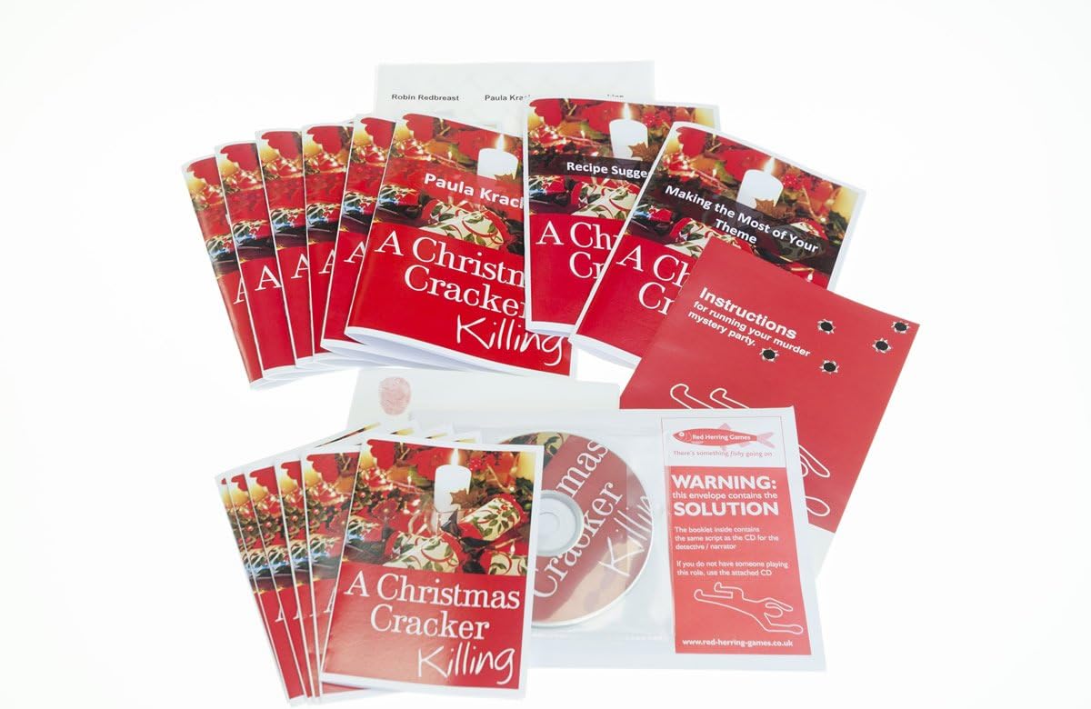 A christmas cracker killing murder mystery game for 6 players Amazon