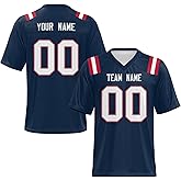 Custom Replica Football Jerseys Personalized Customized Name Number Sports Shirts Uniform Football Gifts for Men Women